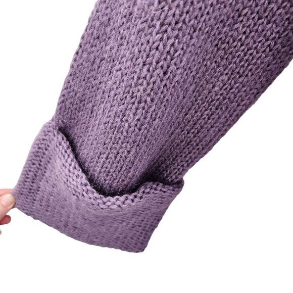 SOFT SURROUNDINGS Cardigan Medium Sweater Wool Mohair Chunky Telluride Long - Picture 6 of 10